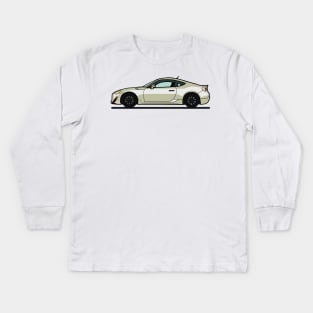 Scion FRS Halo White Kids Long Sleeve T-Shirt